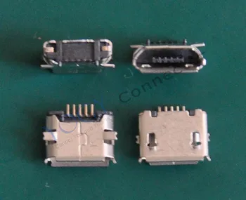 (100 бр./лот) 5pin Micro USB Конектори са подходящи за свързване на мобилни устройства, MP3, MP4