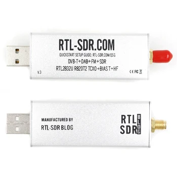 2 бр. -СПТ СПТ receiver Blog V3 R820T2 RTL2832U 1PPM TCXO SMA RTLSDR (ключ