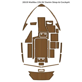 2019 Malibu 23 LSV платформа за плуване, кокпит, подложка за лодочной комплект от пеноматериала ЕВА, кърлежи подложка за пода