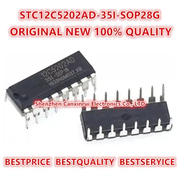 (5 бр) Оригинален нов 100% качествен STC12C5202AD-35I-SOP28 на Електронни компоненти, интегрални схеми чип