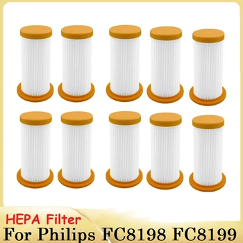 HEPA-филтър за прахосмукачка FC8198 FC8199, високоефективни сменяеми аксесоари за филтри, филтри за прах