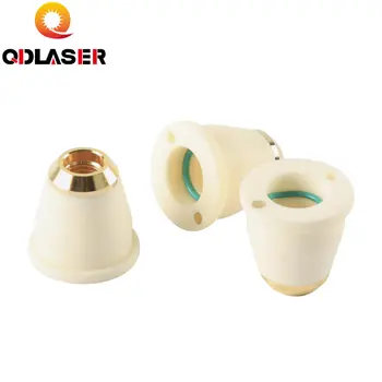 QDLASER 1 бр. държач лазерна керамични дюзи OEM ПИН 936678/913966 за оптични влакна лазерно рязане на глави Безплатна доставка