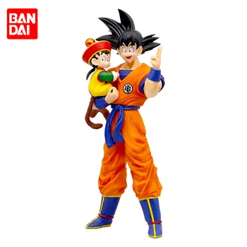 Бандай Аниме Dragon Ball son Goku с Фигура Гохана 30 см PVC Фигурки Колекция Модел Играчки за Деца Подаръци