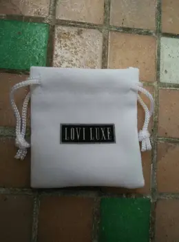 Висококачествено кадифе златар чанта от съвсем малък, кадифена торбичка на съвсем малък, velvet подарък калъф, чанта за украшения са изработени по поръчка и на едро