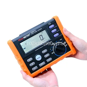 Дигитален тестер УЗО с линия Ток на прекъсване /време за контакти напрежение Измерване на честотата на резистентност линия MS5910