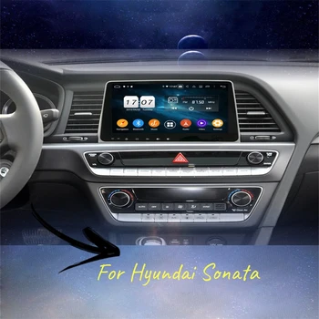 За Hyundai Sonata 2018 2019 Android Автомобилното Радио Авто Gps Навигация Мултимедиен Плейър Аудио Стерео DSP Главното Устройство Carplay Wifi 4G