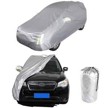 За Subaru Forester 2013-2018 външна защита, пълно покритие на автомобила, заснежени седалките, козирка, водоустойчива прахозащитен външни аксесоари