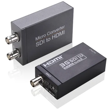 Конвертор SDI към HDMI + SDI с двухконтурным изход 1080P MicroSDI в HDMIConverter