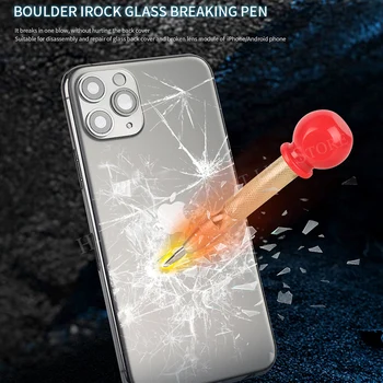 МЕХАНИК Автоматично за ремонт на мобилен телефон премахване на стъклен заден капак артефакт iRock3 Екран Счупени с Чук за iPhone Xiaomi