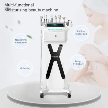 Мултифункционално оборудване за красота и здраве 10In 1 Hydrafacial Cleaning Machine Лицето Led Rf Therapy Face Lifting Hydro Лицето Machine