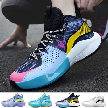 Мъжки баскетболни обувки, градинска спортни обувки за баскетбол, висококачествени мъжки баскетболни маратонки, спортни обувки за тренировка във фитнес залата