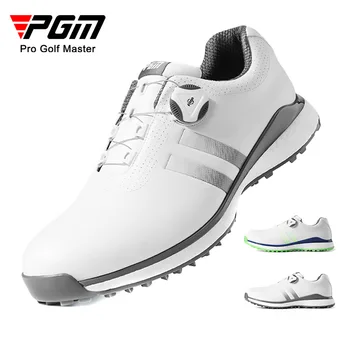Обувки за голф PGM, мъжки обувки, водоустойчив мъжки ежедневни обувки, нескользящая спортни обувки, новост
