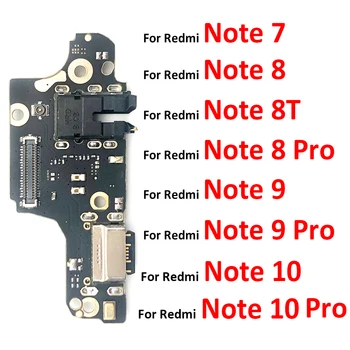 Такса Зарядно устройство Flex PCB За Xiaomi Redmi Note 8 8T 9 9S 7 10 10s 11 11s Pro 5G и 4G USB порт Док-станция За Зареждане Лента