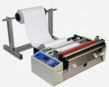 Търговия на едро на качествена малка мини-преса машина за производство на пластмасови опаковки горещо рязане с плосък джоб за извършване на трайни торби за боклук