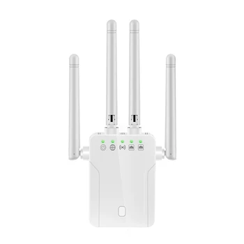 Удължител Wi-Fi ABS удължител на сигнала на Wi-Fi Нов удължител на сигнала на Wi-Fi за домашен усилвател Wi-Fi Силен удължител Wi-Fi штепсельная вилица САЩ