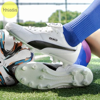 Футболни обувки Hniadia най-високо качество, футболни обувки в съвременен и модерен стил, футболни обувки за тренировки, като Меси