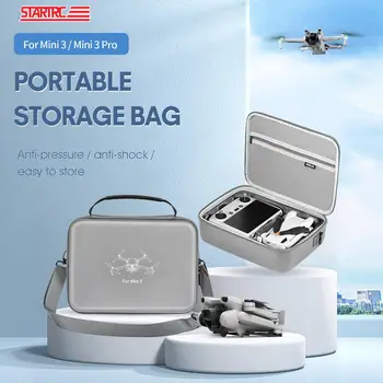 Чанта за багаж, чанта за носене, която е съвместима за Dji Mini 3/pro, аксесоари за дрона с дистанционно управление, преносима чанта